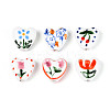 Handmade Porcelain Ceramic Beads PORC-T134-28M-2