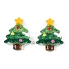 Christmas Theme Transparent Epoxy Resin Decoden Cabochons CRES-T025-01F-1