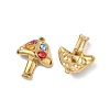 304 Stainless Steel Rhinestone Pendants STAS-L308-01G-2