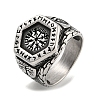 304 Stainless Steel Ring RJEW-B055-04AS-15-1