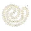 Electroplate Glass Beads Strands EGLA-N012-04G-2