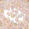 Frosted Transparent Acrylic Beads OACR-F013-12-2