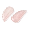 Natural Rose Quartz Pendants G-F820-01A-2