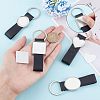 4Pcs 4 Style Sublimation Keychain Blanks KEYC-WR0001-08-3