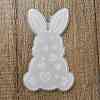 Easter Theme Rabbit with Heart Pattern DIY Silicone Table Lamp Molds SIMO-G008-02C-4