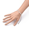 Adjustable Nylon Thread Braided Bead Bracelets BJEW-JB05421-01-4
