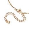 304 Stainless Steel Singapore Chain Bracelet Makings AJEW-JB01321-01-4