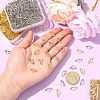 203Pcs Tibetan Style Alloy Hollow Connector Charms HEAR-YW0001-01AS-4