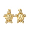 Brass Micro Pave Cubic Zirconia Pendants KK-A271-03A-G-1