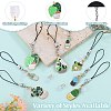 10Pcs Alloy Enamel Mobile Straps HJEW-SW00132-04-3