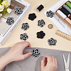 10Pcs Flower Cloth Ornament Accessories DIY-GA0009-21-3