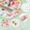 300Pcs Resin Cabochons MRMJ-NB0001-29-4