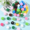 150Pcs Polyester Pom Pom Ball DIY-SC0031-32-5