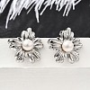 304 Stainless Steel Stud Earring Findings EJEW-F361-15P-1