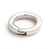 Tarnish Resistant 304 Stainless Steel Spring Gate Rings STAS-I133-14E-2