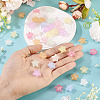 50Pcs Luminous Transparent Acrylic Beads LACR-TA0001-08-7