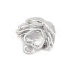Brass Micro Pave Cubic Zirconia Charms ZIRC-P122-01A-P01-2