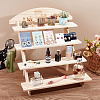 4-Tier Pine Wood Retail Display Racks ODIS-WH0025-102-4