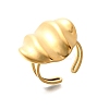 304 Stainless Steel Open Cuff Rings for Women STAS-Z108-05G-01-4