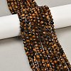 Natural Tiger Eye Beads Strands G-G281-B05-6mm-1
