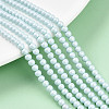 Baking Paint Pearlized Glass Pearl Bead Strands HY-N002-3mm-B01-1