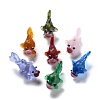 Handmade Lampwork Bumpy Beads LAMP-F020-33A-5