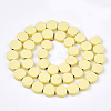 Spray Painted Non-magnetic Synthetic Hematite Beads Strands G-T116-01B-02-2