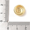 Rack Plating Brass & Cubic Zirconia Pendants KK-Z047-07G-E-RS-3