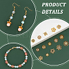 360Pcs 15 Style Tibetan Style Alloy Caps FIND-PH0018-49-4