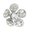 Brass Micro Pave Cubic Zirconia Pendants KK-M326-09P-1