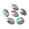 Pointed Back Glass Rhinestone Cabochons DIY-WH0043-57E-01-1