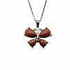Crystal Butterfly Necklace Pendant Fashion Ornament Minimalist Pendant AM7436-9-1