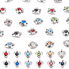 24Pcs 12 Colors 304 Stainless Steel Charms STAS-UN0029-95-1