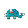 Zinc Alloy Connector Charms LS-FIND-WH0108-91K-2