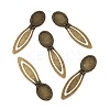 Vintage Tibetan Style Alloy Bookmarks Cabochon Settings TIBE-Q032-27AB-NR-3