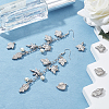 24Pcs 6 Styles 304 Stainless Steel Pendants STAS-UN0021-99P-3