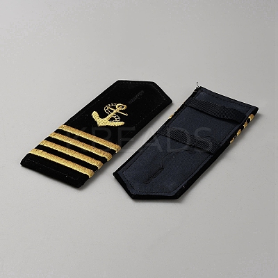 Polyester Fiber Epaulettes AJEW-WH0472-88D-1