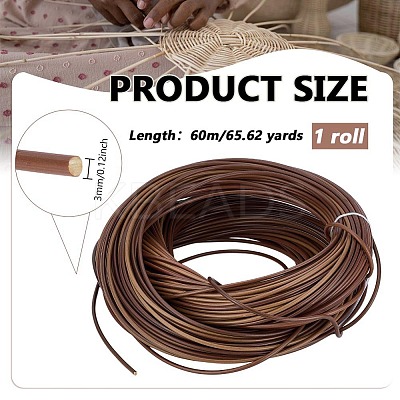 Plastic Wicker Strips DIY-WH0750-098B-1