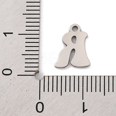 Non-Tarnish 201 Stainless Steel Charms STAS-U016-01P-R-1