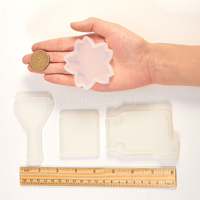 Cup Mat Silicone Molds DIY-SC0007-57-1