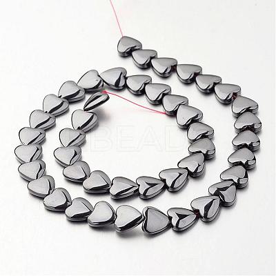 Non-magnetic Synthetic Hematite Bead Strands G-F300-22C-09-1