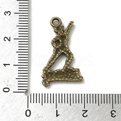 Tibetan Style Alloy Pendants PALLOY-M217-30AB-1