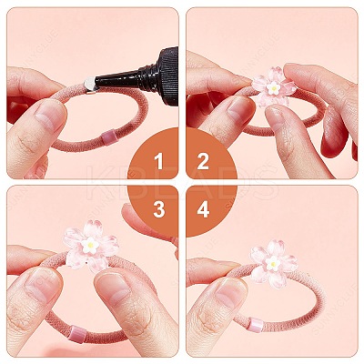 60Pcs 3 Styles Transparent Resin Cabochons CRES-SC0002-49-1
