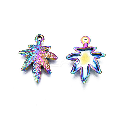 Rainbow Color Alloy Pendants PALLOY-N156-215-1