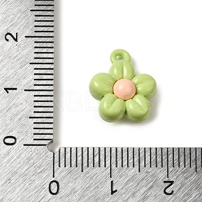 Spray Plating Alloy Pendants PALLOY-S186-14C-1