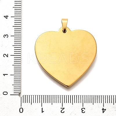 304 Stainless Steel Pendants STAS-B079-02G-02-1