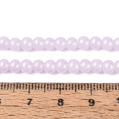Baking Paint Glass Pearl Beads Strands DGLA-ZX001-05A-13-1