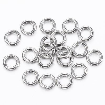Tarnish Resistant 304 Stainless Steel Open Jump Rings LS-X-STAS-H555-11P-1