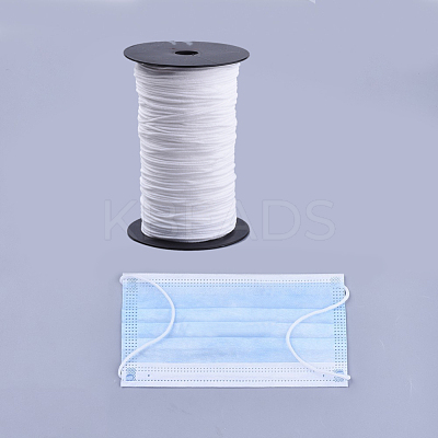 Flat Nylon Elastic Band for Mouth Cover Ear Loop OCOR-Q053-01-1