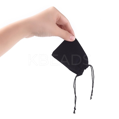 Velvet Cloth Drawstring Bags TP-C001-70X90mm-4-1